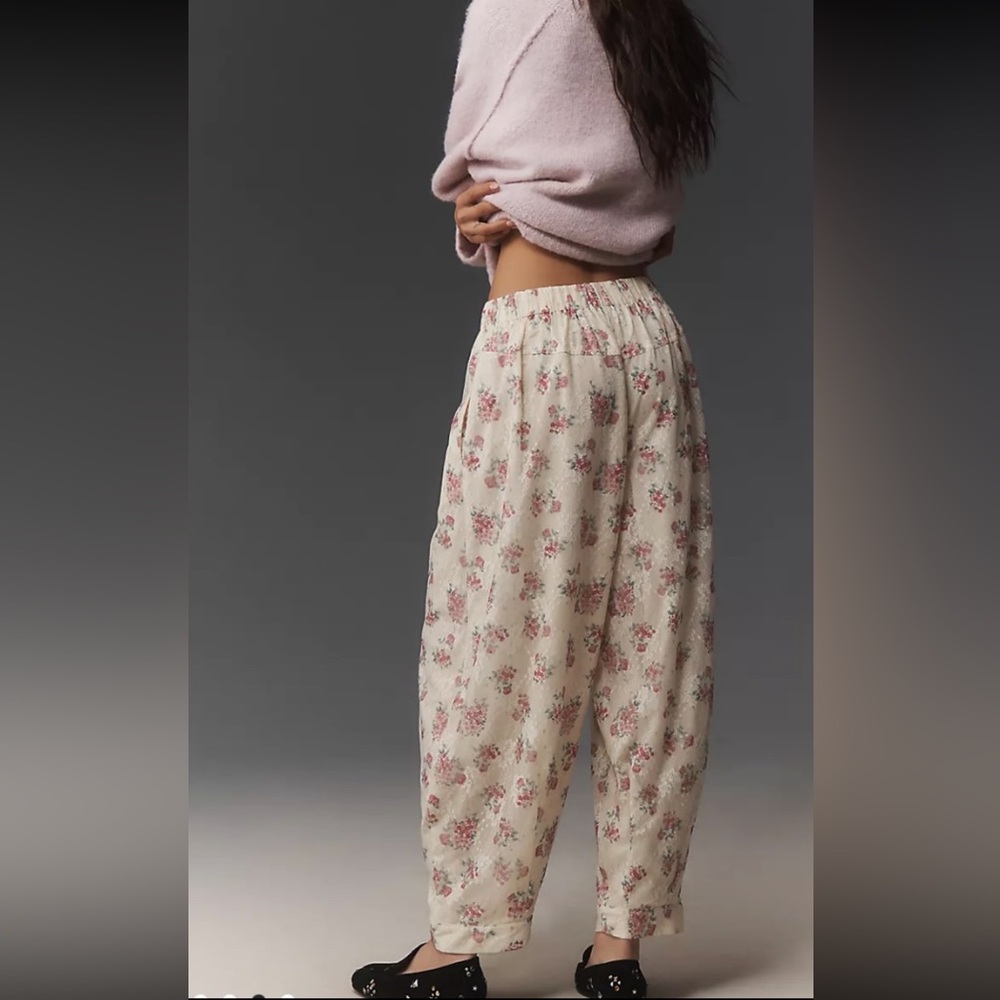 Maeve Floral Lace Pants - Picture 3 of 5